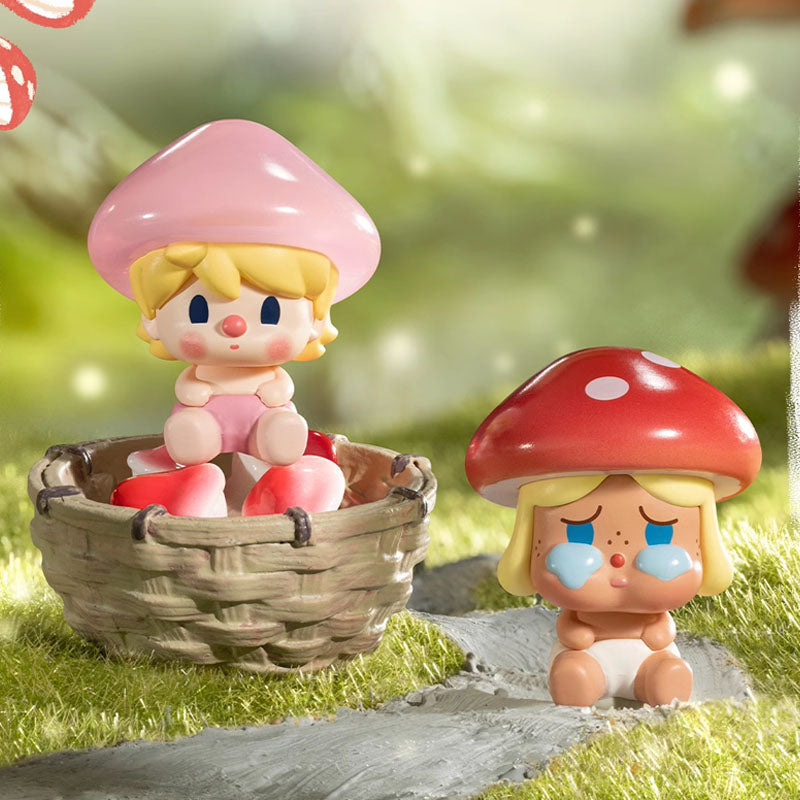 POP BEAN Mushroom Elves Series - Cute Collectible Figurines for Home Decor, Office Desk Display & Gift Giving