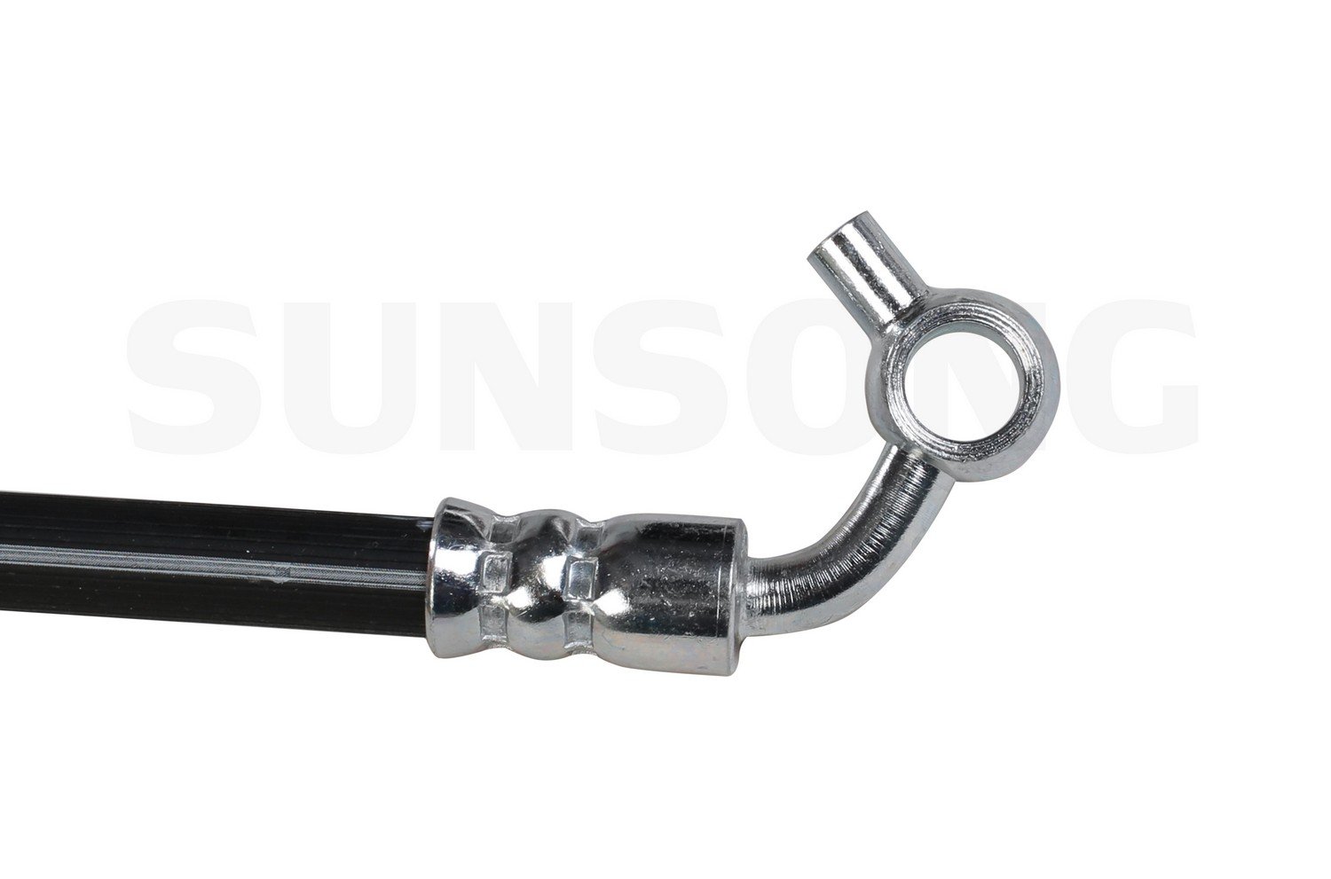 Sunsong 2204996 Brake Hydraulic Hose - High Performance Replacement Hose for Cars, Trucks & SUVs - Durable DOT Approved Brake Line for Safe Stopping Power - Ideal for Off-Roading, Towing & Daily Commuting
