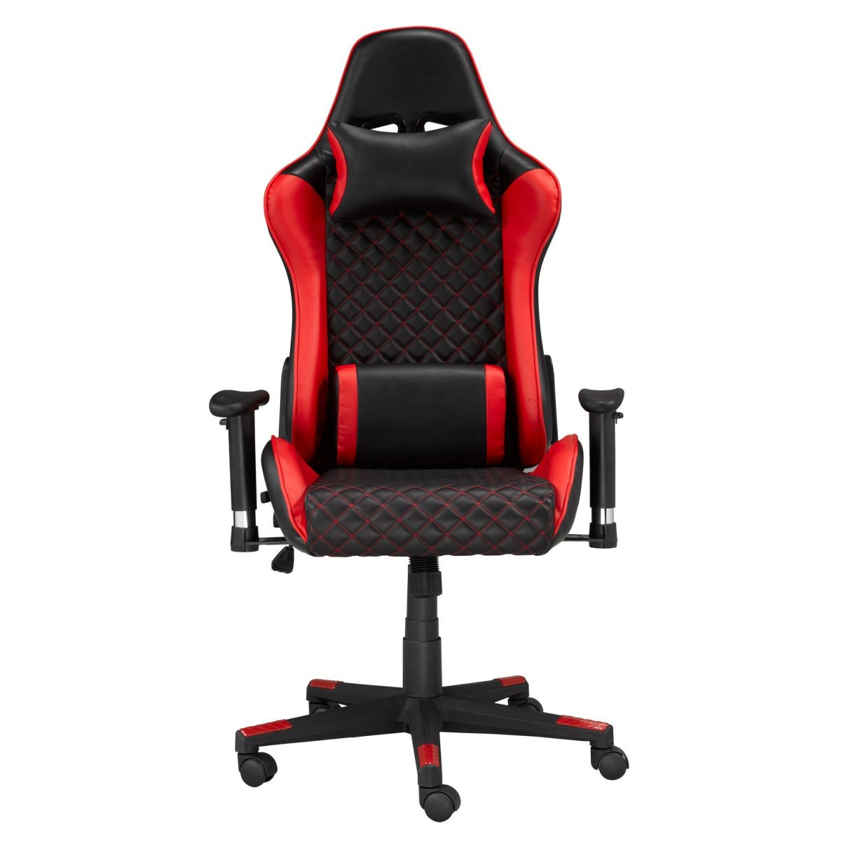 Premium Gaming Desk & Chair Set in Red/Black - Ergonomic Design for PC & Console Gamers - Perfect for Home Office & Gaming Setup