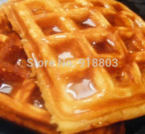 Commercial Grade 110V/220V Electric Belgian Waffle Maker - Nonstick Square Dual Plate Waffle Iron Machine for Bakeries, Restaurants & Home Breakfast