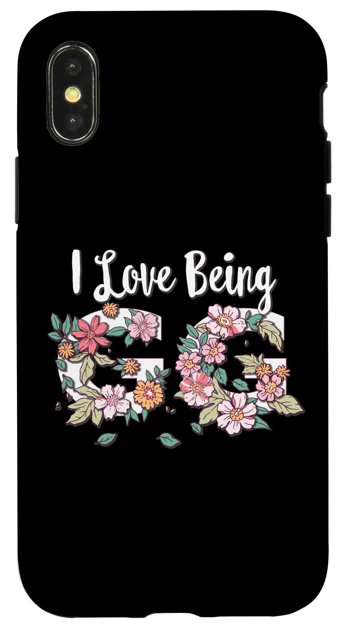 iPhone X/XS Pregnancy Announcement & Gender Reveal Phone Case - Perfect for Grandmothers & Great Grandmothers - Ideal for Baby Shower, Gender Reveal Parties & Family Celebrations