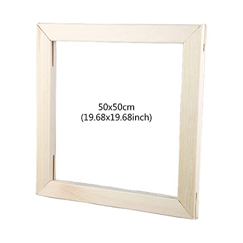 40x50cm Wooden Picture Frame for Photos, Digital Oil Paintings & Diamond Art - DIY Wall Decor for Living Room, Bedroom & Office (Color: 5050)