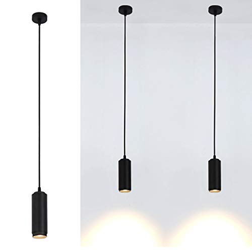 Modern Industrial Pendant Light Fixture - Adjustable Kitchen Island Hanging Crystal Light with 33