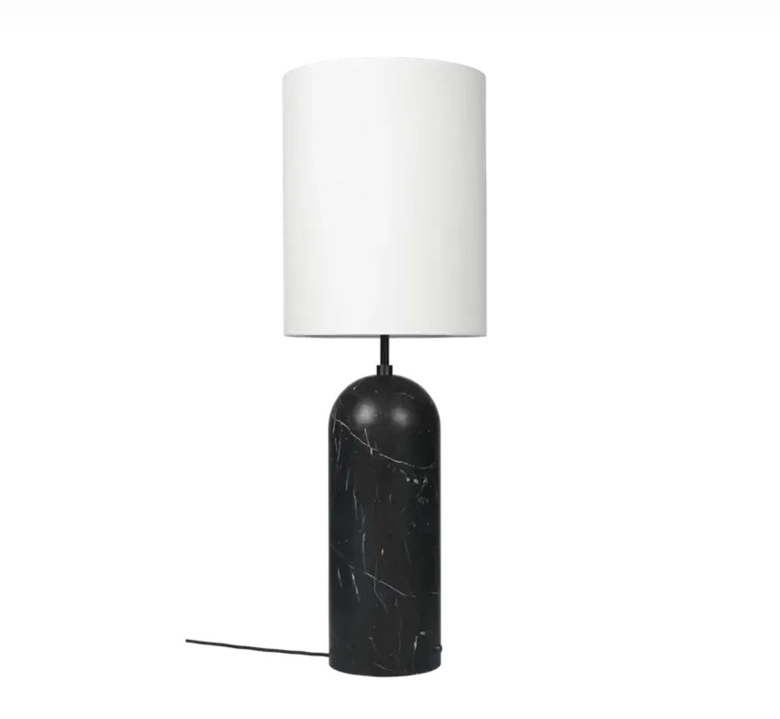 Modern Gravity Floor Lamp for Living Room - Adjustable LED Standing Light with Remote Control, Perfect for Reading, Relaxing, and Home Decor
