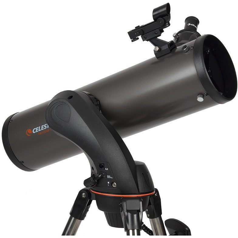 NexStar 130SLT Computerized Telescope for Astronomy Beginners - Portable Refractor Telescope with Auto Tracking for Stargazing, Astrophotography & Night Sky Observation