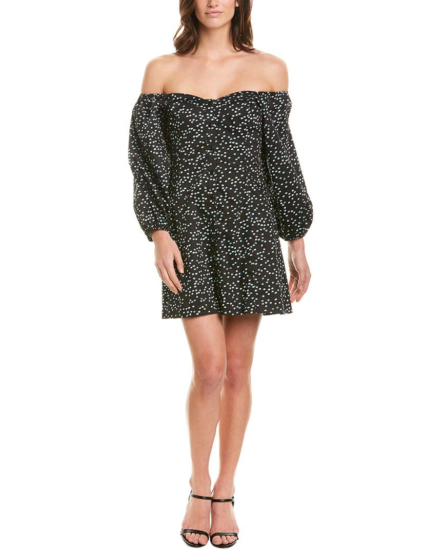 Parker Women's Hattie Mini Dress Size 4 Black - Elegant Casual Dress for Party, Date Night & Office Wear