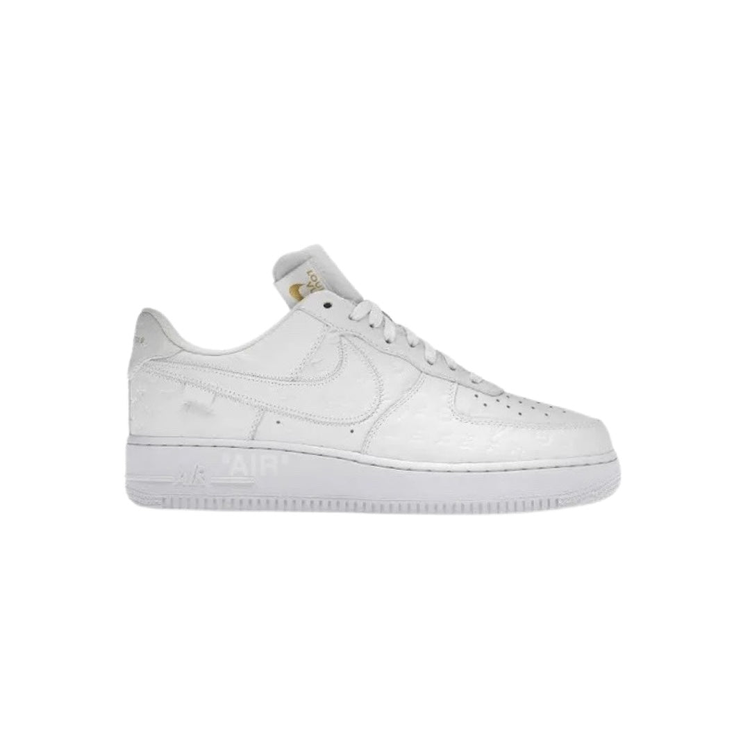Louis Vuitton x Off White Air Force 1 Low Sneakers - White Virgil Abloh Collaboration - Perfect for Streetwear & Sneaker Collectors