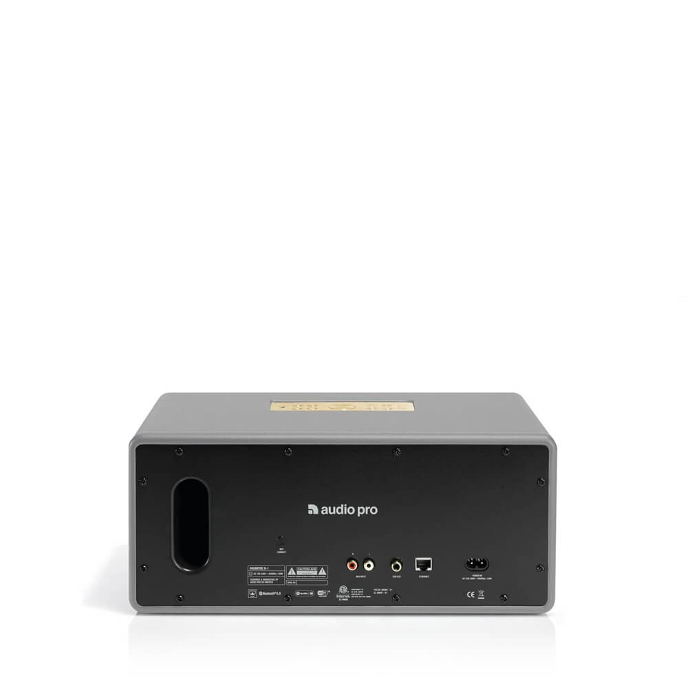 Audio Pro D1 Wireless Multiroom Speaker - Premium Sound Quality, Bluetooth Connectivity, Dusk Grey Finish | Perfect for Home Audio, Parties & Office Use