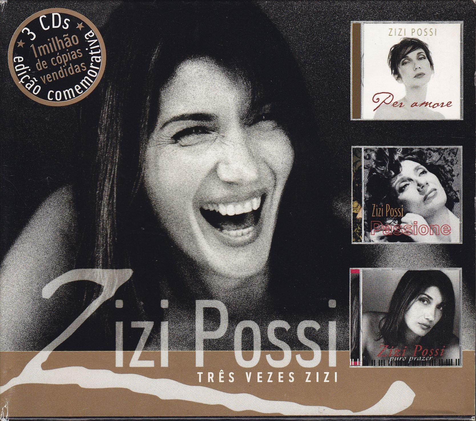 Zizi Possi - Tres Vezes Zizi Box Set | Brazilian Music Collection | Perfect for Home Listening, Gifts & Music Lovers
