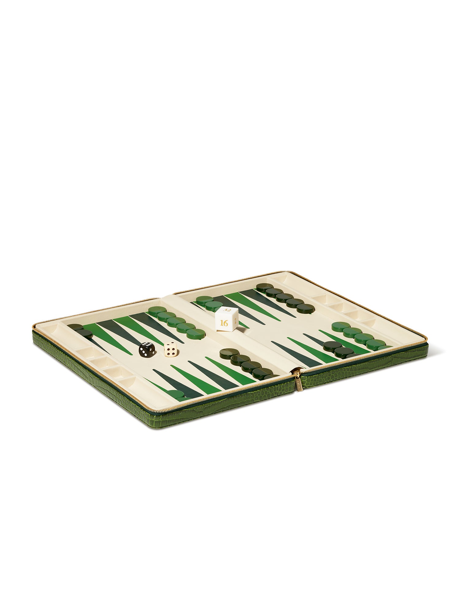 Premium Enzo Travel Backgammon Set - Portable Wooden Board Game with Leather Case for Adults & Kids - Perfect for Camping, Beach, Picnics & Family Game Nights