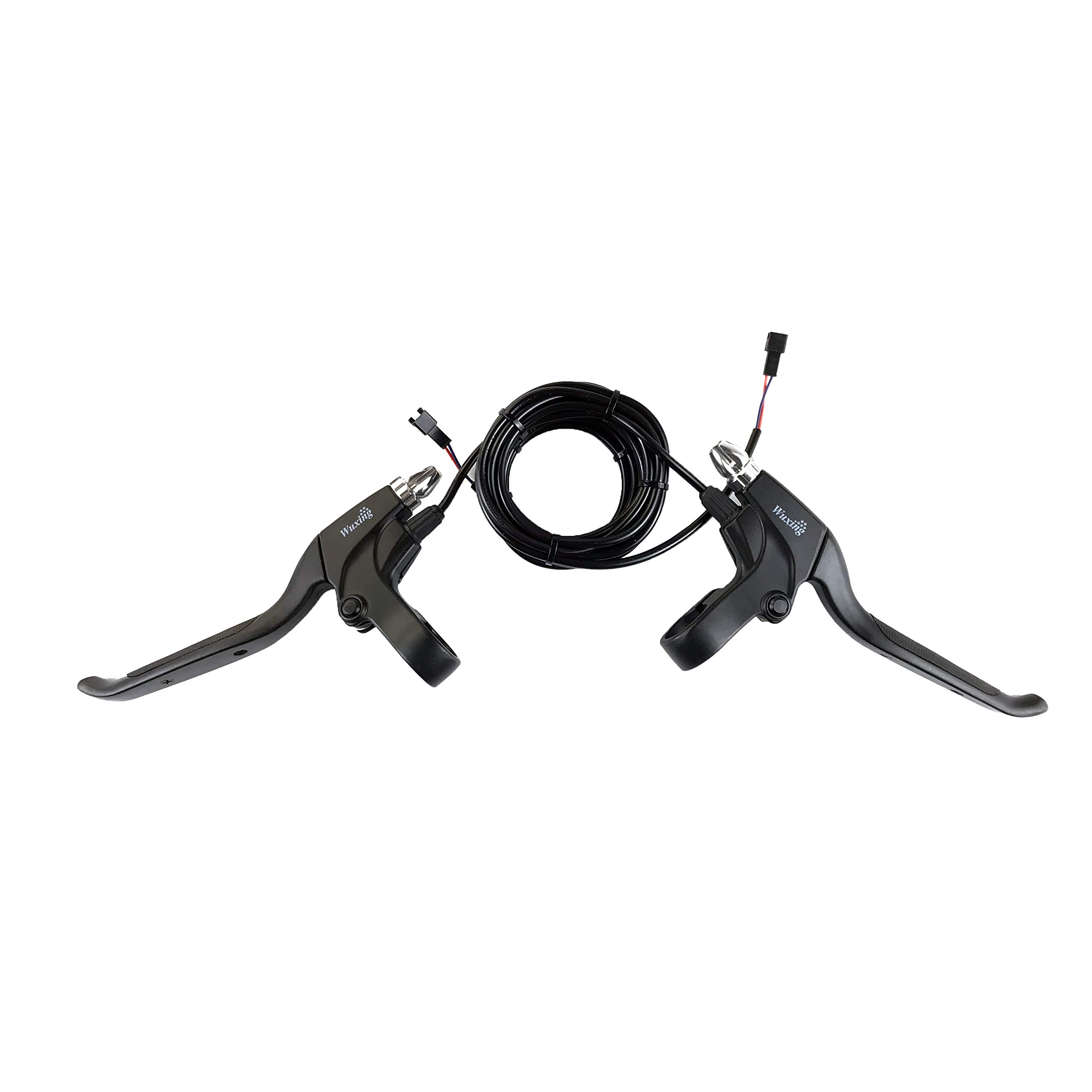 WUXING 115PDD Ebike Brake Lever - Power Cut Off Switch for Electric Bikes, E-Scooters & Bicycles | Compatible with MTB, Road Bikes & Conversion Kits | Perfect for Commuting, Urban Riding & Electric Vehicle Safety Upgrades