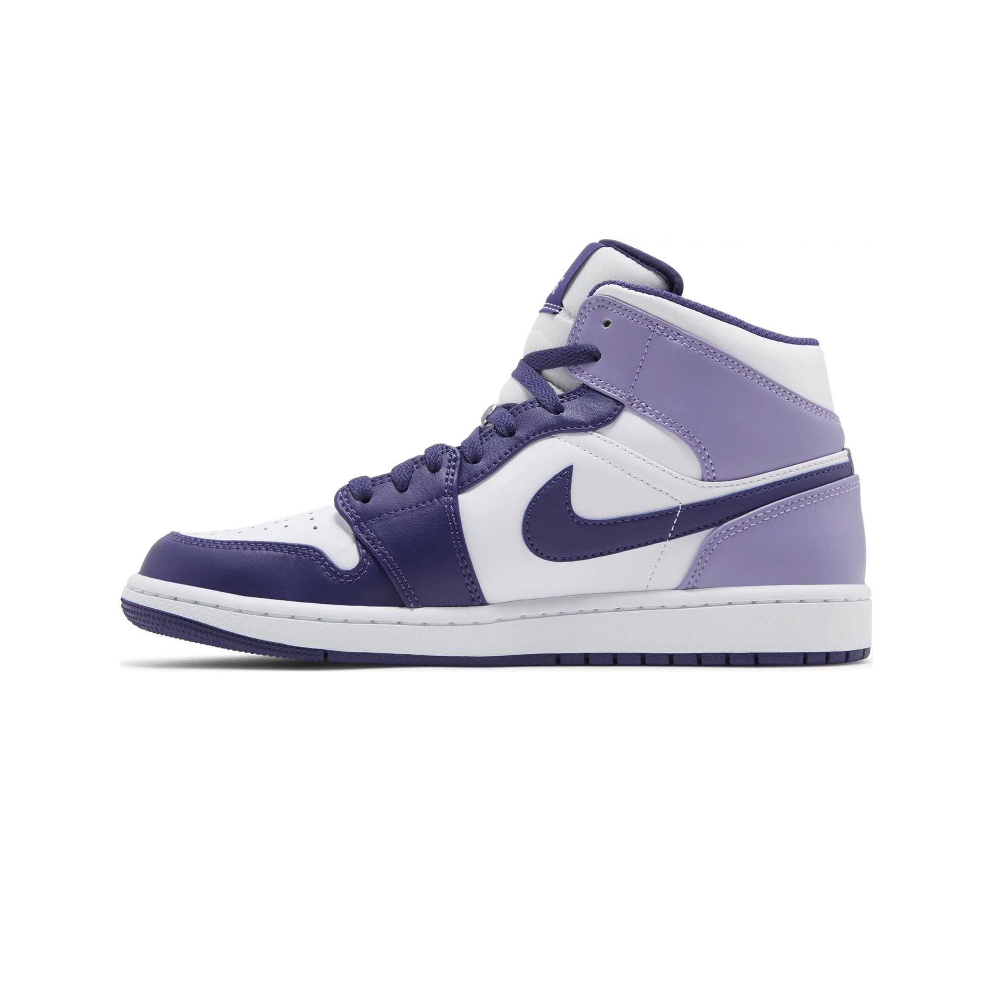 Air Jordan 1 Mid 'Blueberry' Basketball Shoes - Men's High-Top Sneakers for Casual Wear & Street Style | Perfect for Basketball, Gym, and Everyday Fashion