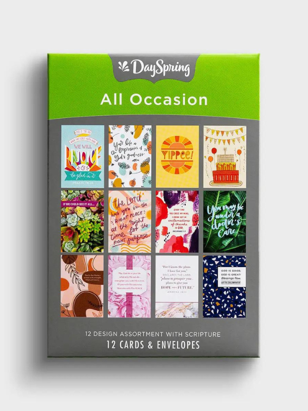 Premium All-Occasion Boxed Greeting Cards Set - Perfect for Birthdays, Holidays, Thank You & More | Elegant Stationery for Gifting & Special Moments