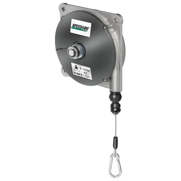9-13 lb Tool Retractor with Auto-Lock - Heavy Duty Spring Reel for Mechanics & Construction Workers - Perfect for Organizing Tools in Garages, Workshops & Job Sites