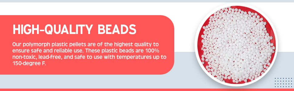 Thermoplastic Beads Pellets - 25g Polymorph Moldable Plastic for DIY Crafts, Jewelry Making & Dental Applications (Made in Spain) | Perfect for Teeth Guards, 3D Modeling & Creative Projects