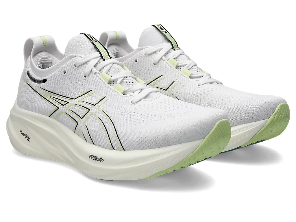 ASICS Men's Gel-Nimbus 26 Running Shoes - Lightweight Cushioned Sneakers for Marathon & Road Running - Perfect for Jogging, Gym Workouts & Daily Wear