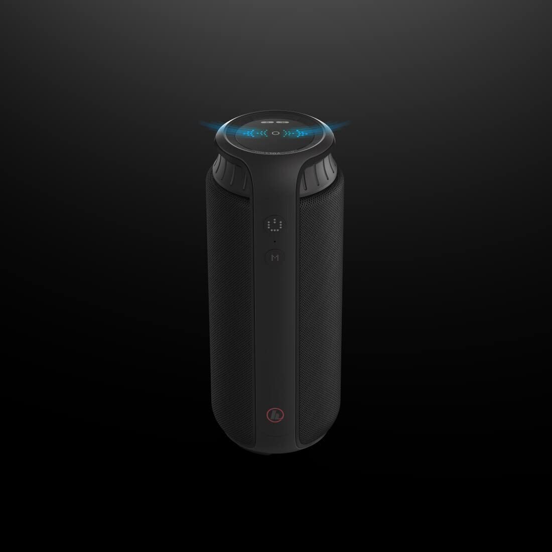 Hama Pipe 2.0 Portable Bluetooth Speaker - 24W Wireless Speaker with Rich Bass, IPX7 Waterproof, 20H Playtime - Perfect for Outdoor, Beach, Pool Party & Travel (Black)
