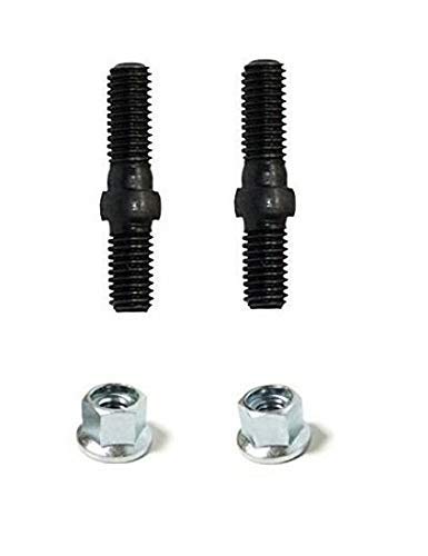 Echo V224000031 & 43301903933 Chainsaw Guide Bar Studs Bolts (2-Pack Each) - Compatible with Echo Chainsaws for Easy Replacement & Repair