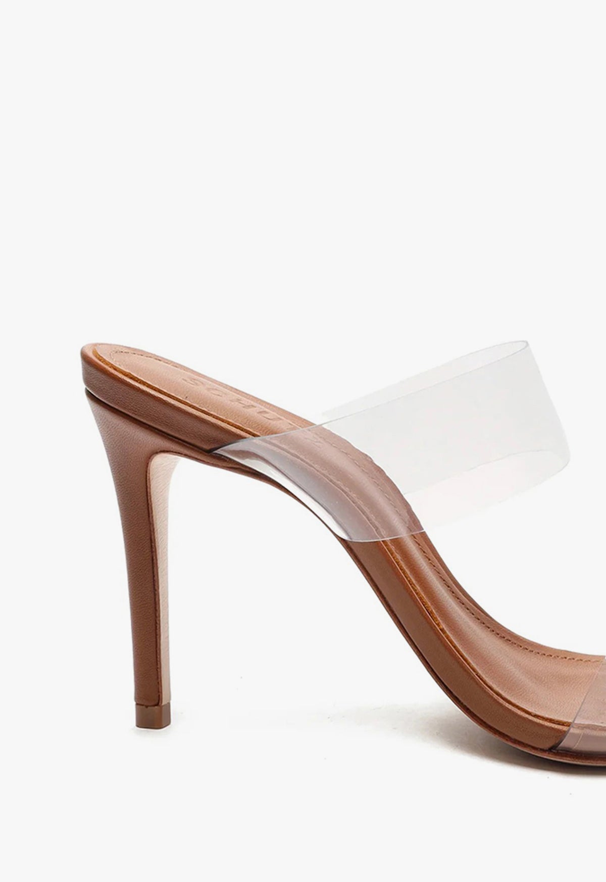 Ariella O99 Women's High Heel Sandals - Genuine Leather & Vinyl Straps with Wooden Heel - Perfect for Weddings, Parties & Evening Events
