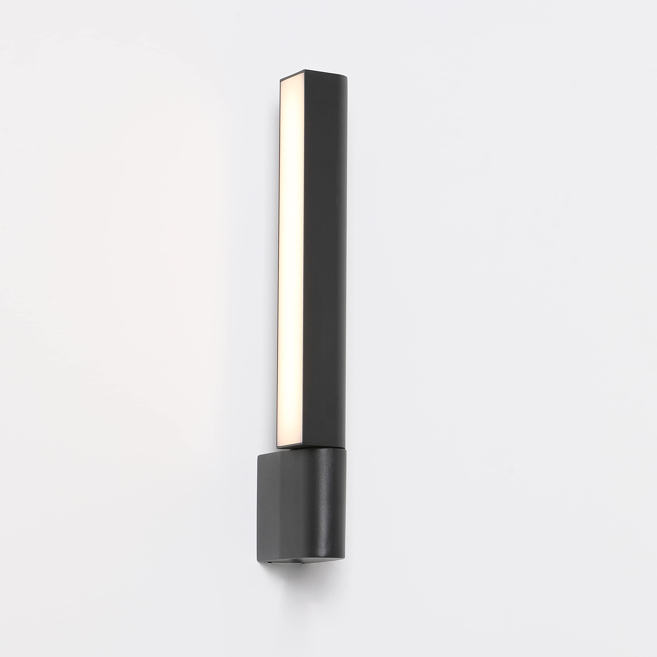 Modern LED Wall Sconce Light Fixture - 3000K Warm White, 620 Lumens, Black Finish - Perfect for Bedroom, Living Room, Hallway & Staircase Lighting