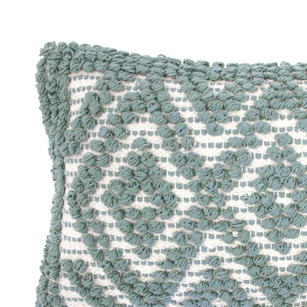 Emmeline Ocean Long Filled Cushion - Soft Decorative Throw Pillow for Sofa, Bed & Home Decor - Perfect for Living Room, Bedroom & Coastal Style Interiors