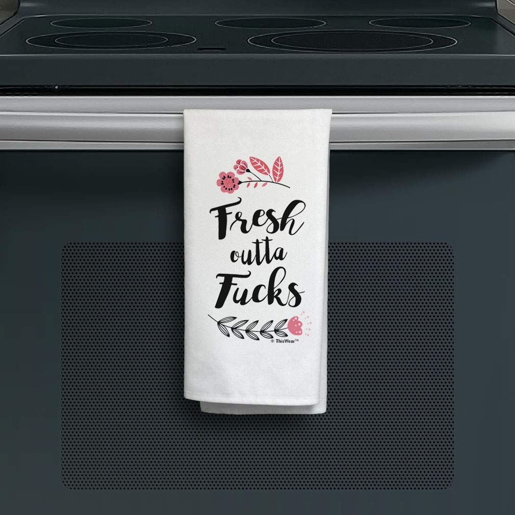 Funny Kitchen Towels - 6 Pack Housewarming Gifts for Women | FS Gag Gifts for Cooking & Decor