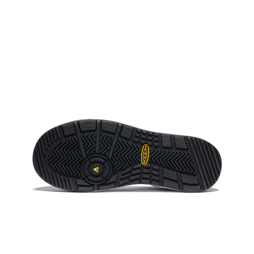 Women's Overton Carbon Toe Work Shoes - Star White/Black - Slip Resistant & Comfortable for Nurses, Waitresses & Healthcare Professionals