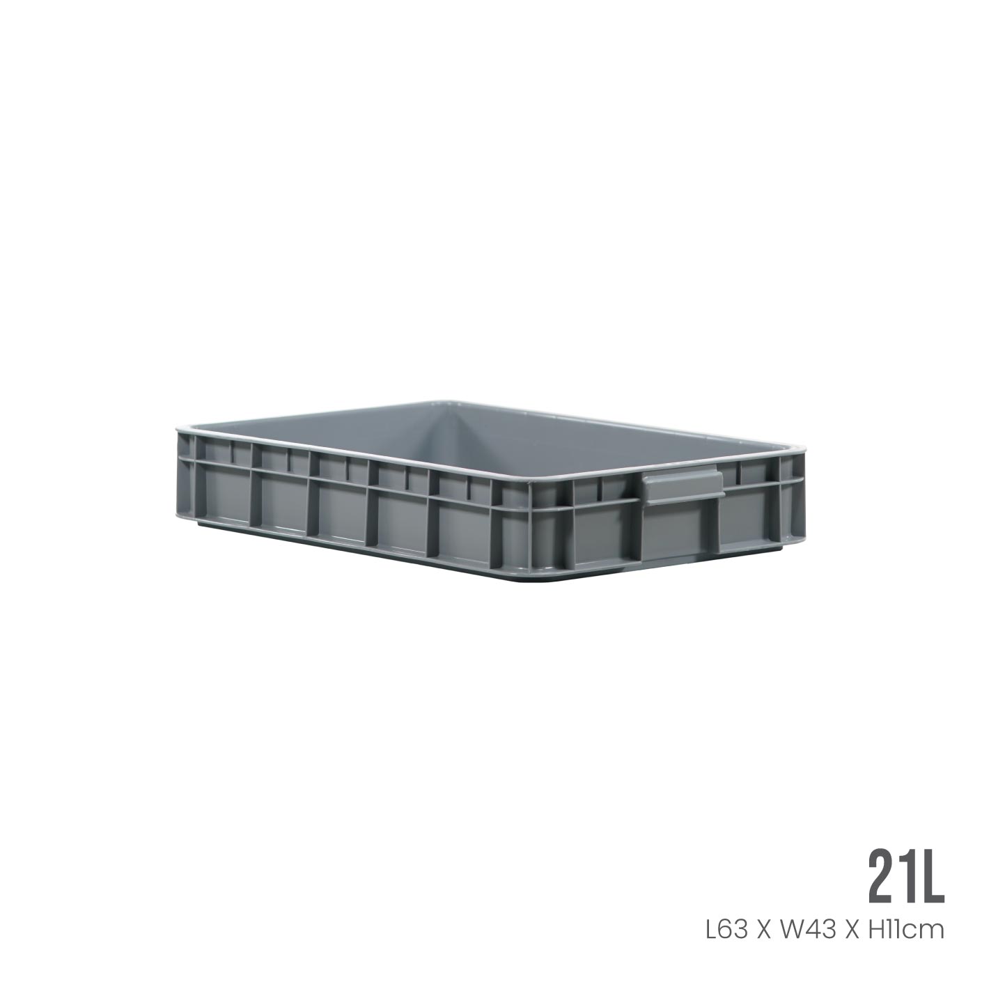 Heavy Duty Industrial Storage Box ID4901 - Durable Plastic Container for Warehouse, Garage & Workshop Organization
