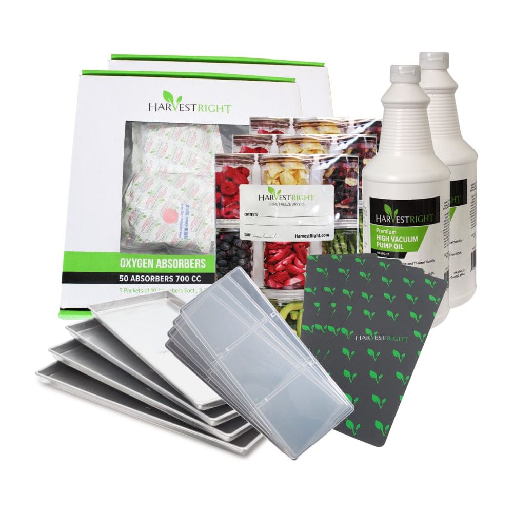 Harvest Right Small Freeze Dryer Accessory Kit - Complete Set for Food Preservation, Home Use & Emergency Preparedness