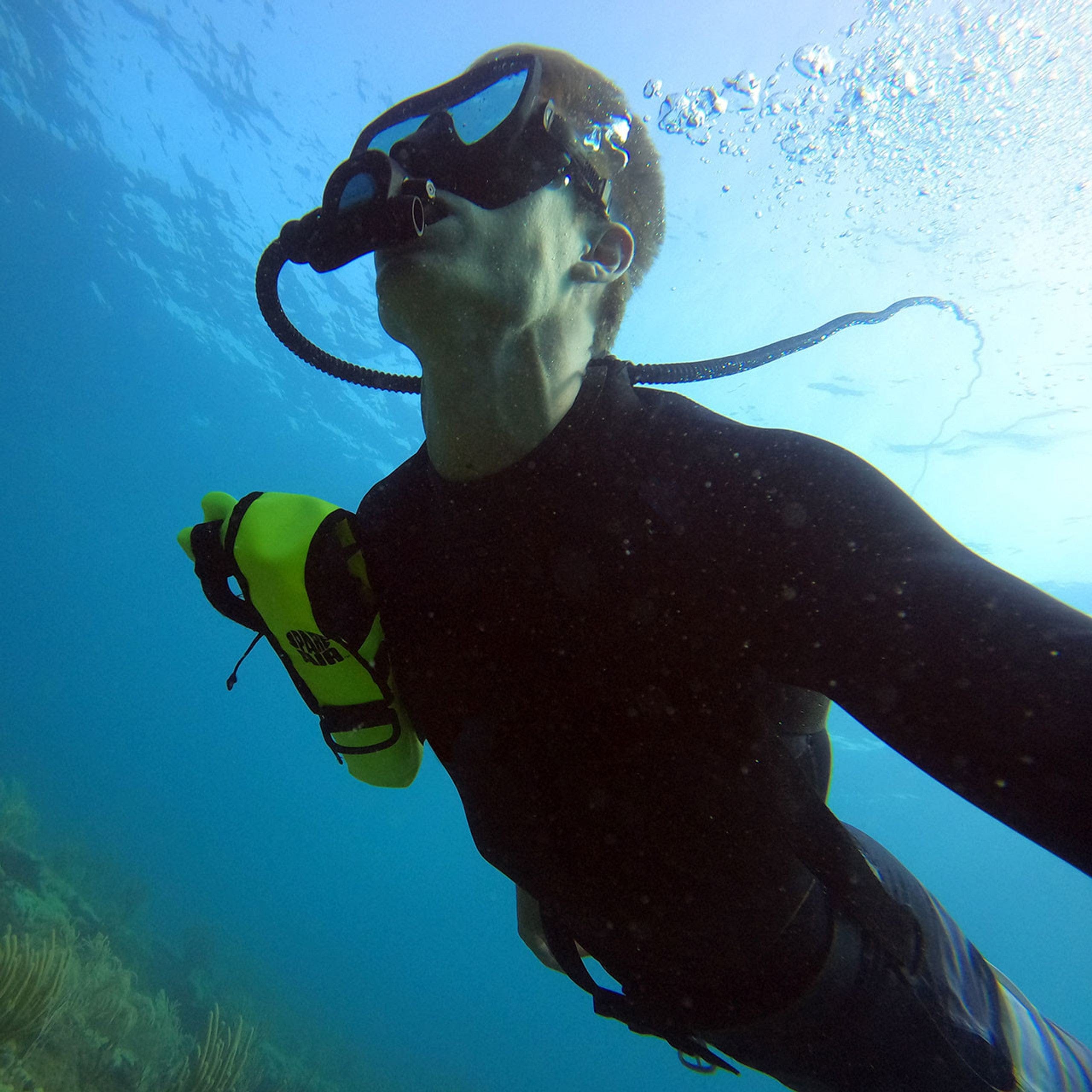 Blu3 Duo Nomad Dive System - 30ft Underwater Scuba Diving Gear with 3 Rechargeable Batteries | Perfect for Snorkeling, Spearfishing & Underwater Exploration