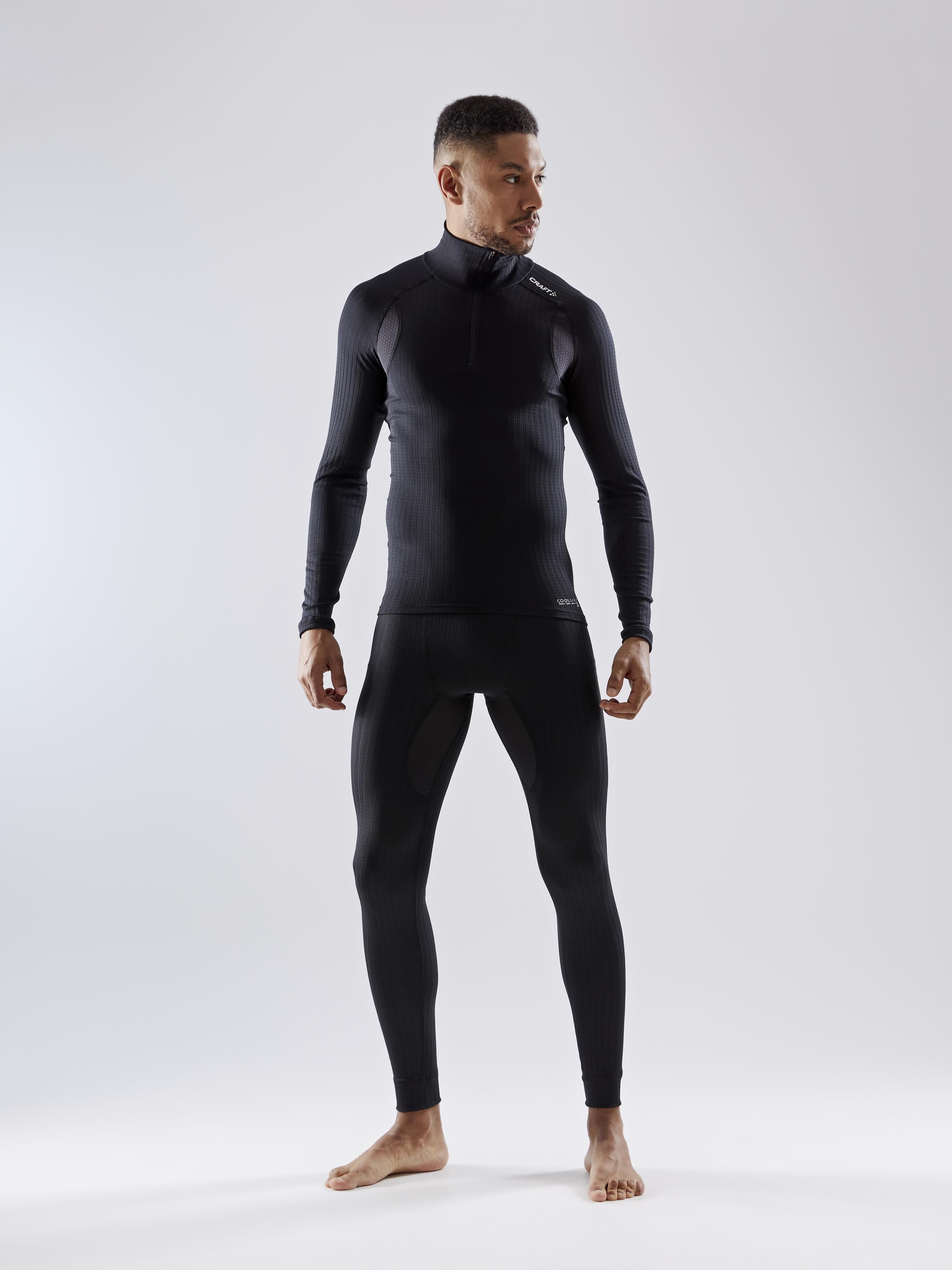 Men's Active Extreme X 1/4 Zip Baselayer - Thermal Performance Shirt for Hiking, Running & Outdoor Sports - Moisture Wicking & Breathable Base Layer Top for Cold Weather Activities