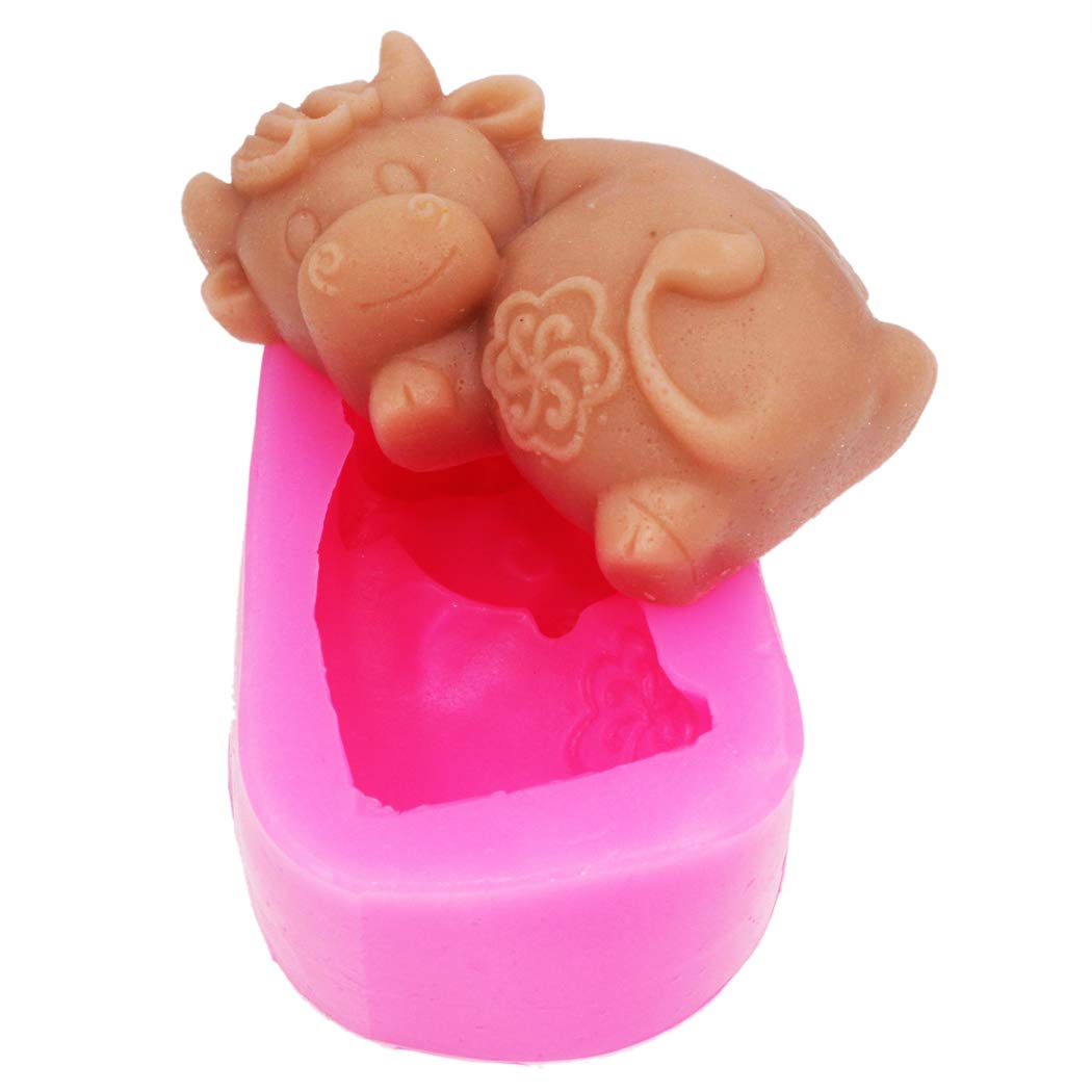 Happy Bull 50343 Silicone Soap Mold for DIY Handmade Soap Making - Perfect for Crafting, Gifts, and Home Decor