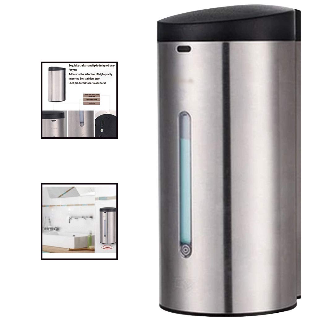 Automatic Wall-Mounted Foam Soap Dispenser - Touchless Hand Sanitizer & Liquid Soap Dispenser for Bathroom, Kitchen, Hotel & Home Use | Hygienic Hands-Free Disinfection Solution