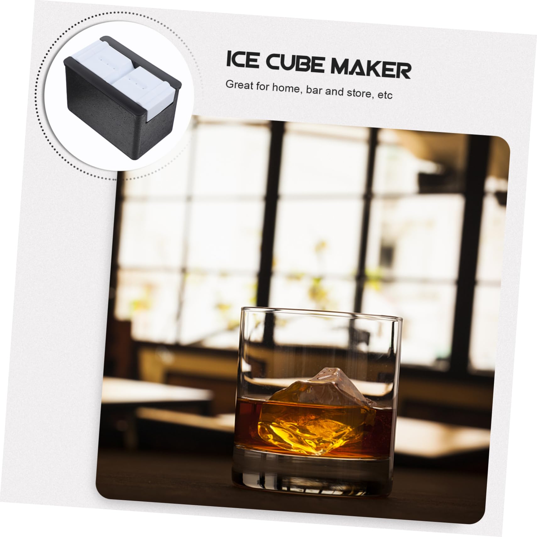 Funny Ice Cube Mold - Silicone Ice Maker Mould for Cocktails, Drinks & Beverages - Perfect for Parties, Home Bars & Summer Refreshments