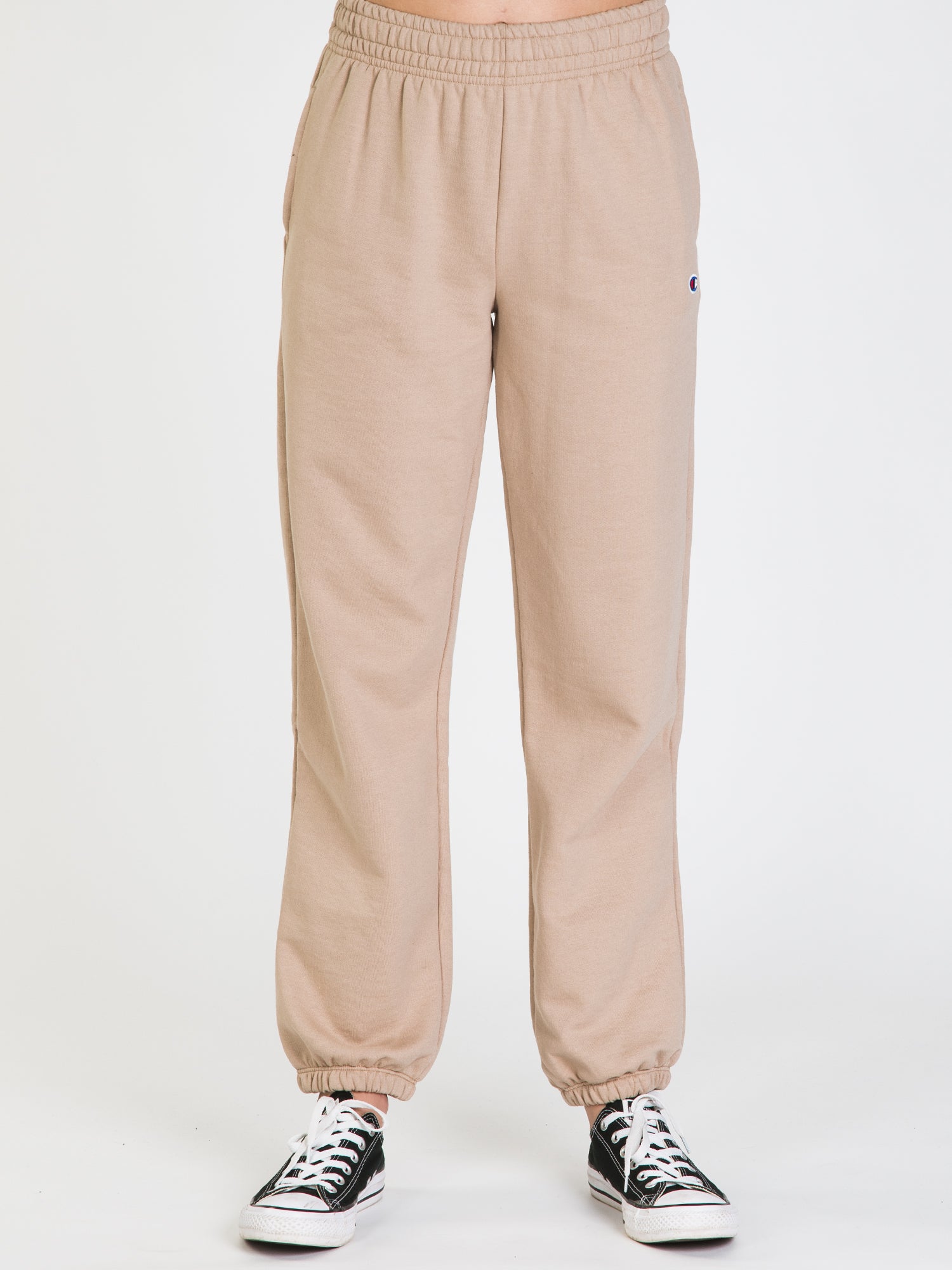 Champion Powerblend Boyfriend Sweatpants for Women - Soft & Comfortable Fleece Joggers - Perfect for Lounge, Gym & Casual Wear