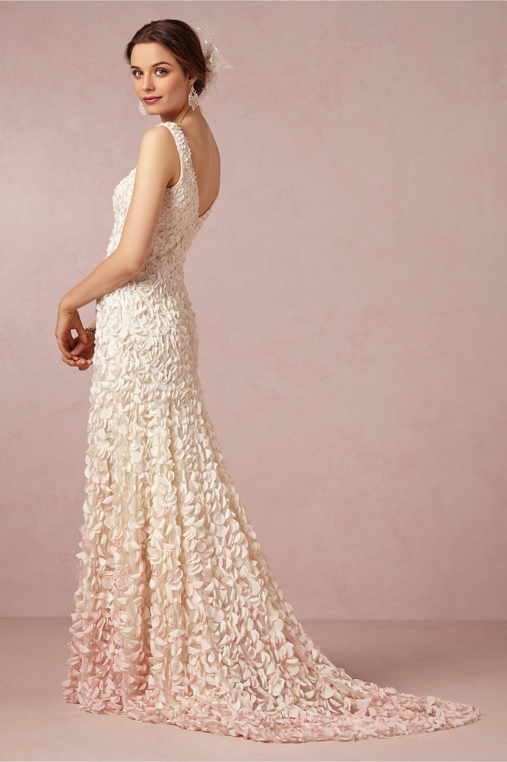 BHLDN Theia Emma Gown - Elegant Lace Wedding Dress with Long Sleeves for Brides | Perfect for Church Ceremonies & Formal Weddings