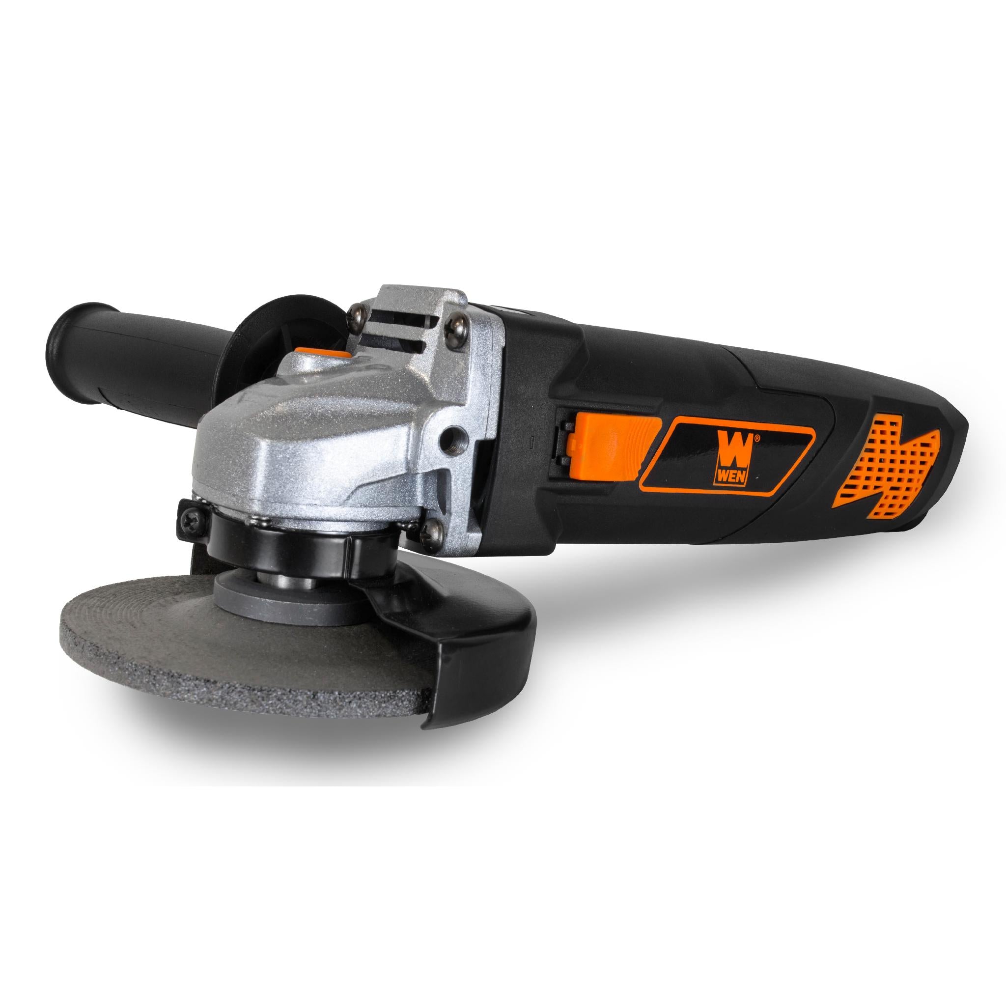WEN 944 4-1/2 Inch 7 Amp Angle Grinder - Powerful Electric Grinding Tool for Metal, Wood & Concrete Cutting - Perfect for DIY Projects & Professional Construction Work