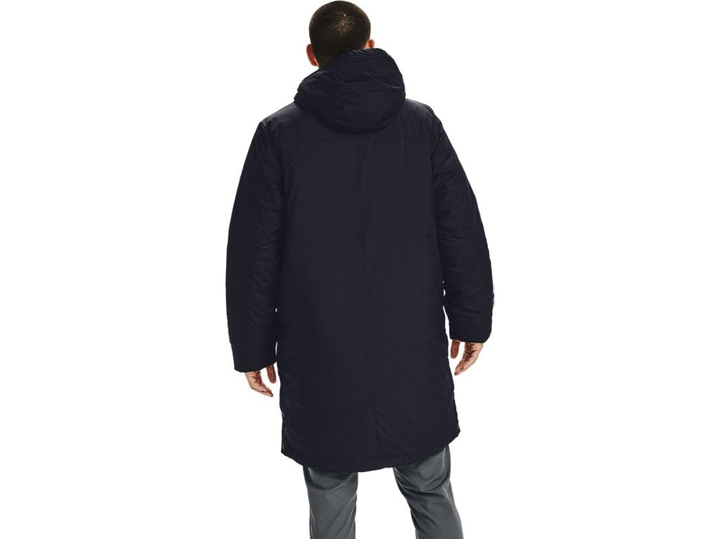 Under Armour Men's Armour Insulated Bench Coat - Winter Jacket for Men, Waterproof & Windproof, Black | Perfect for Outdoor Activities, Hiking & Cold Weather