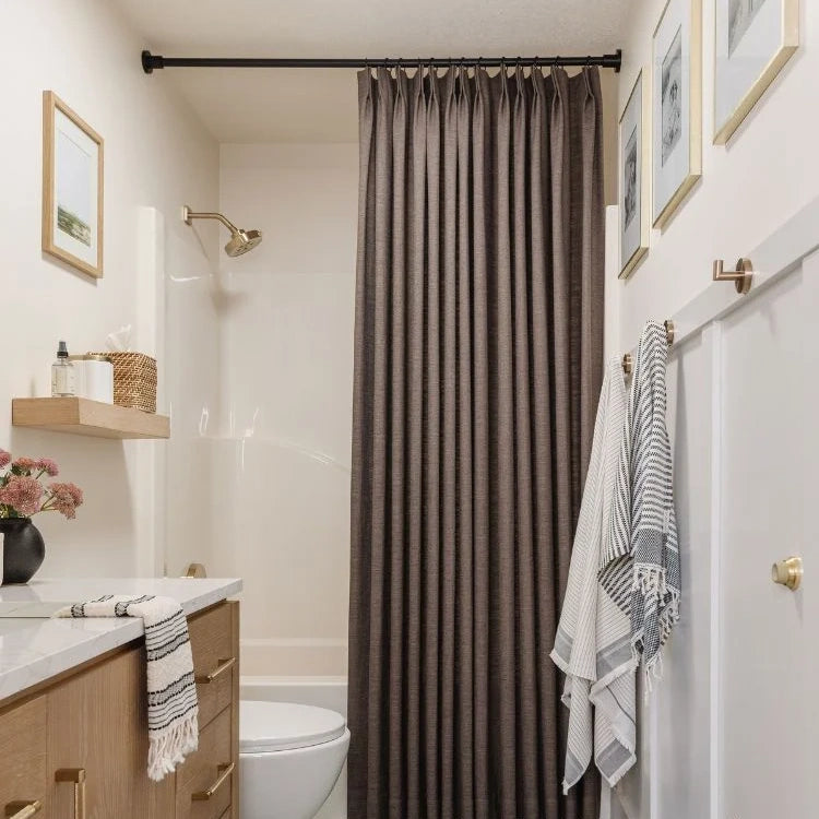 Luxury Waterproof Custom Shower Curtains - Personalized Bathroom Decor for Home & Hotel Use