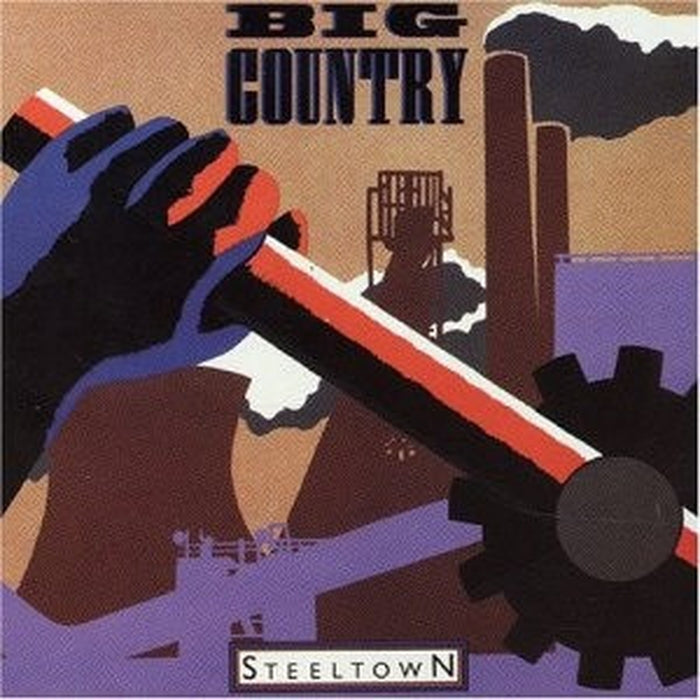 Big Country – Steeltown Vinyl Record (VG+/Excellent Condition) – Perfect for Vintage Music Collectors & Rock Enthusiasts