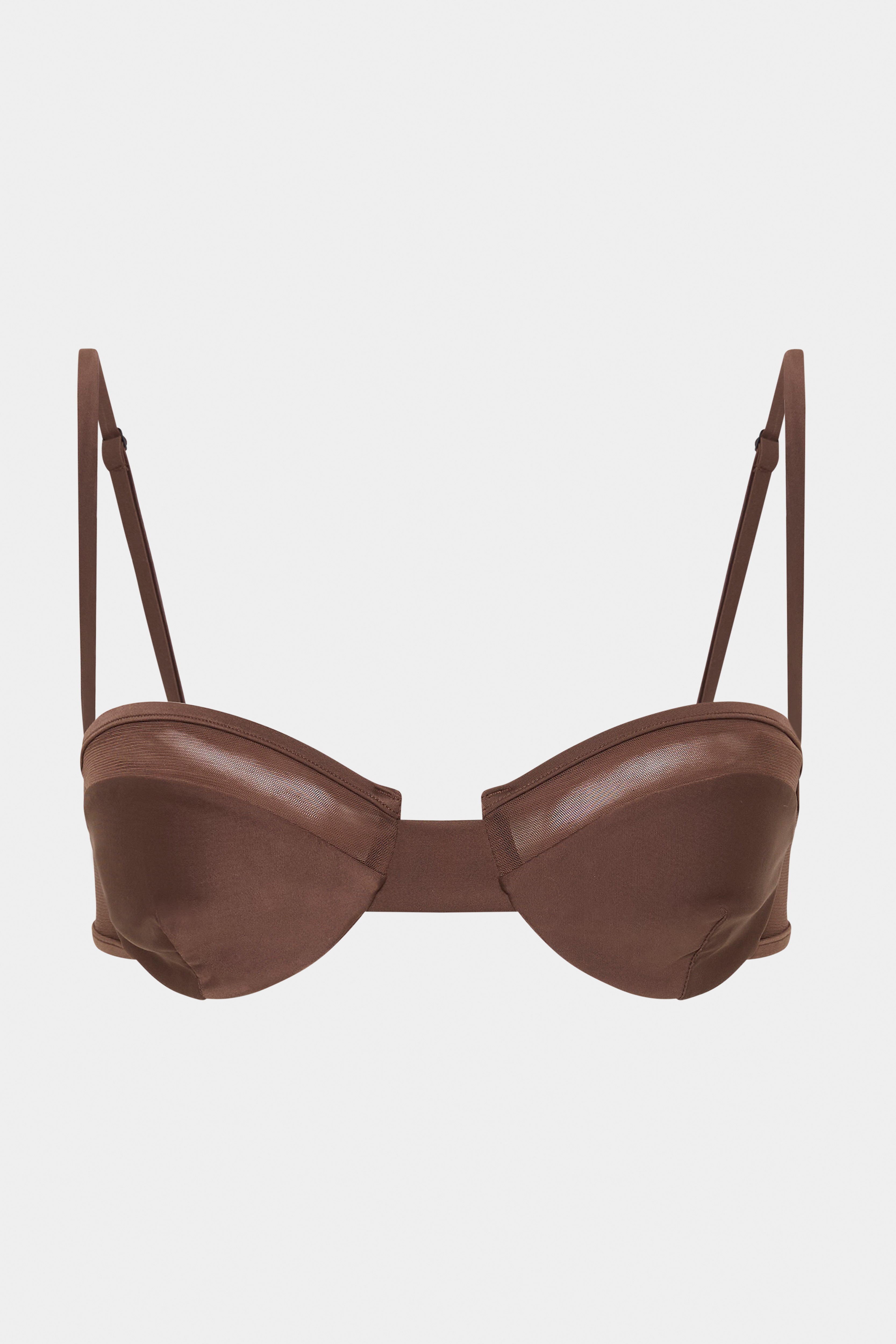 Dunes Splice Balconette Bra - Comfortable Lace Underwire Push Up Bralette for Women | Perfect for Everyday Wear, Date Nights & Special Occasions