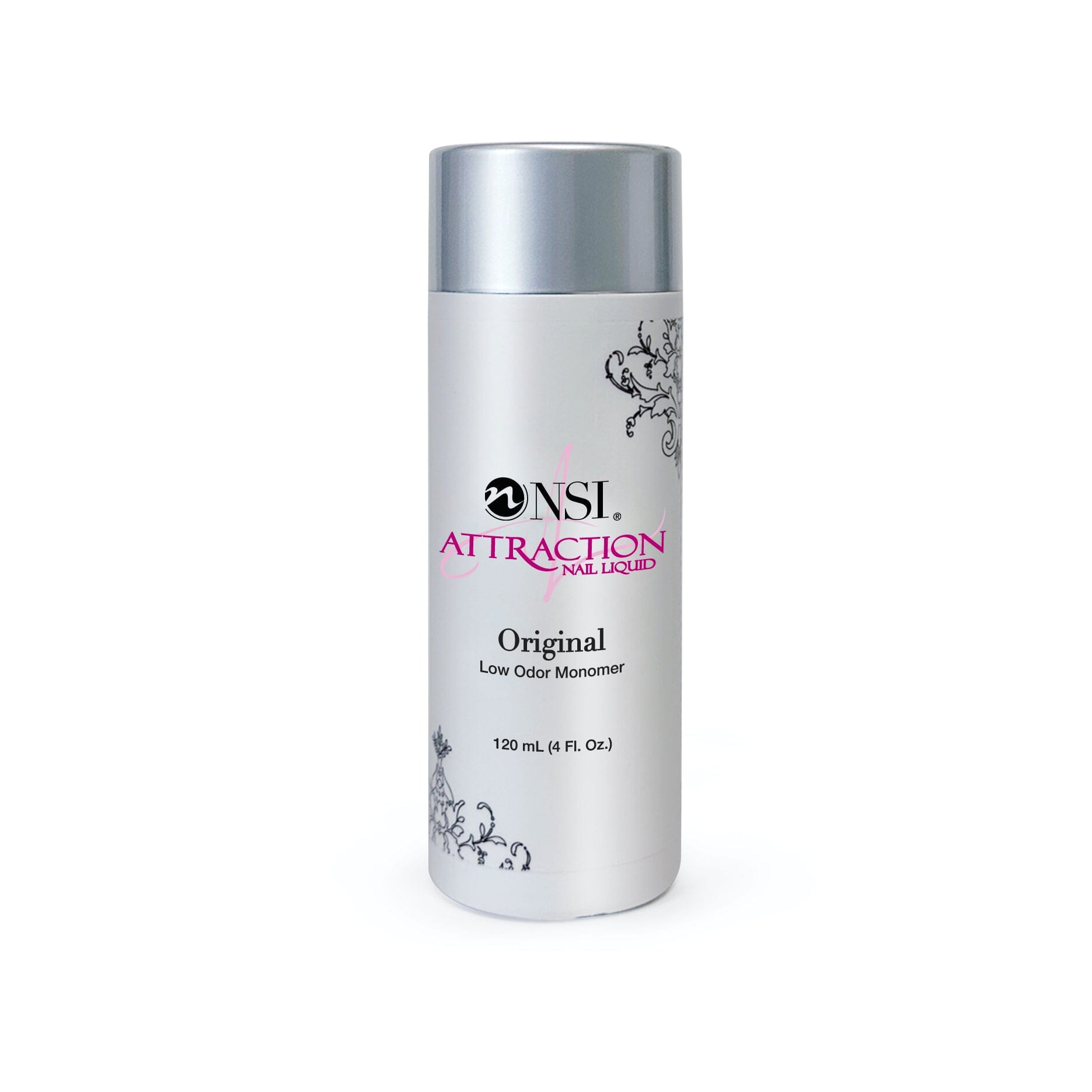 NSI ATTRACTION Professional Acrylic Nail Liquid for Strong & Durable Nail Extensions - Perfect for Salon, Home Manicures & Nail Art
