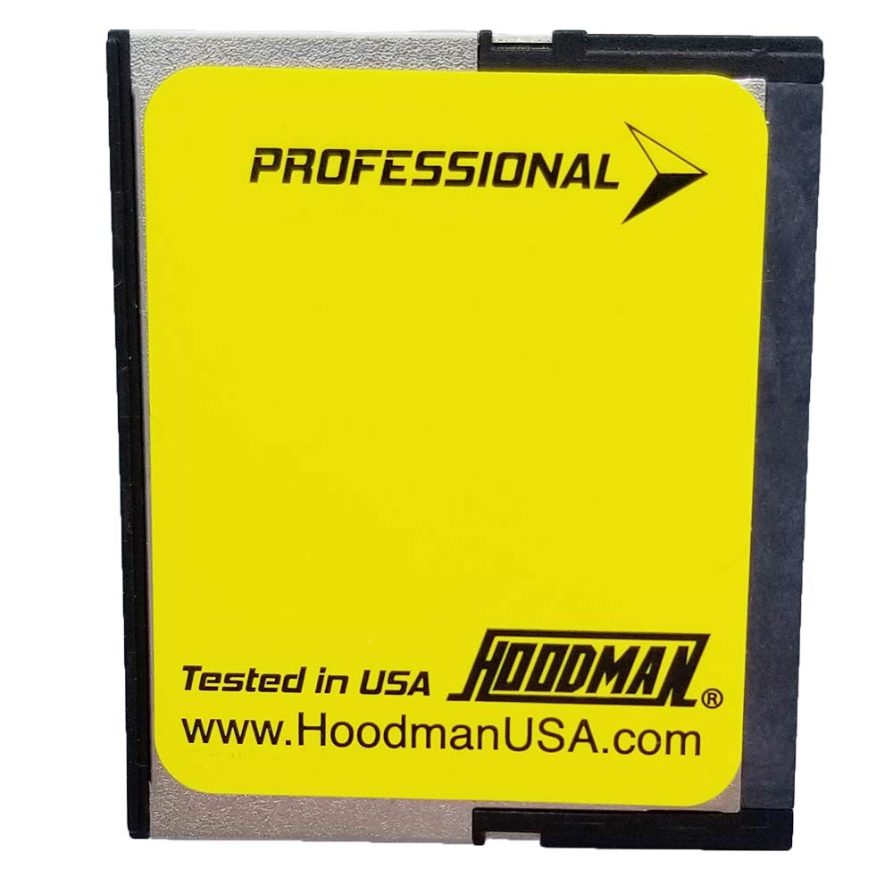 Hoodman 64GB CFast 2.0 Steel Memory Card - High-Speed Professional Photography & Videography Storage for DSLR & Cinema Cameras - Durable Metal Housing for Extreme Conditions