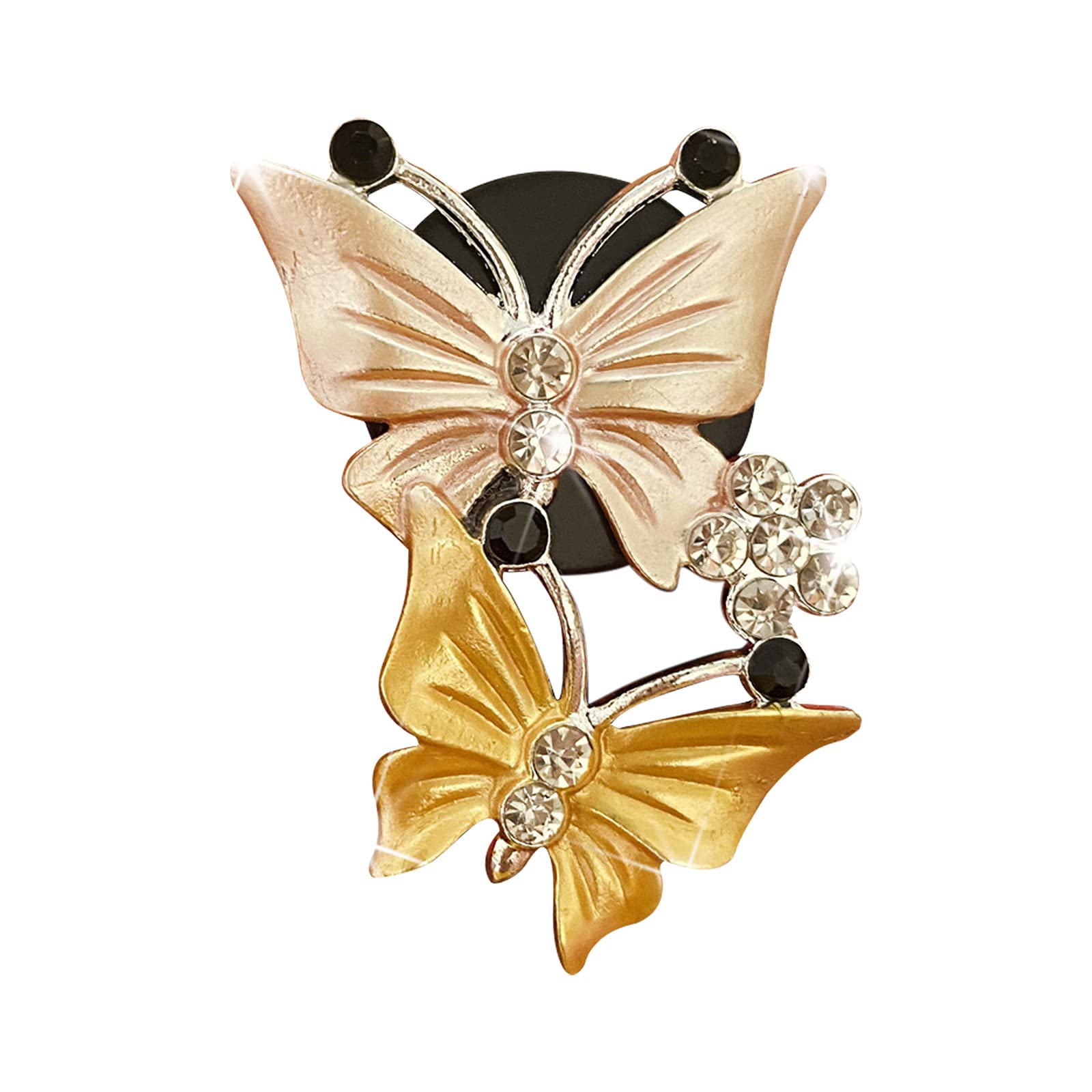 Dockomo Creative Butterfly Car Perfume Clip - Aromatherapy Essential Oil Diffuser for Car Vents, Home & Office | Long-Lasting Fragrance, Decorative Car Accessories for Women & Men (Perfect for Road Trips, Daily Commute & Stress Relief)