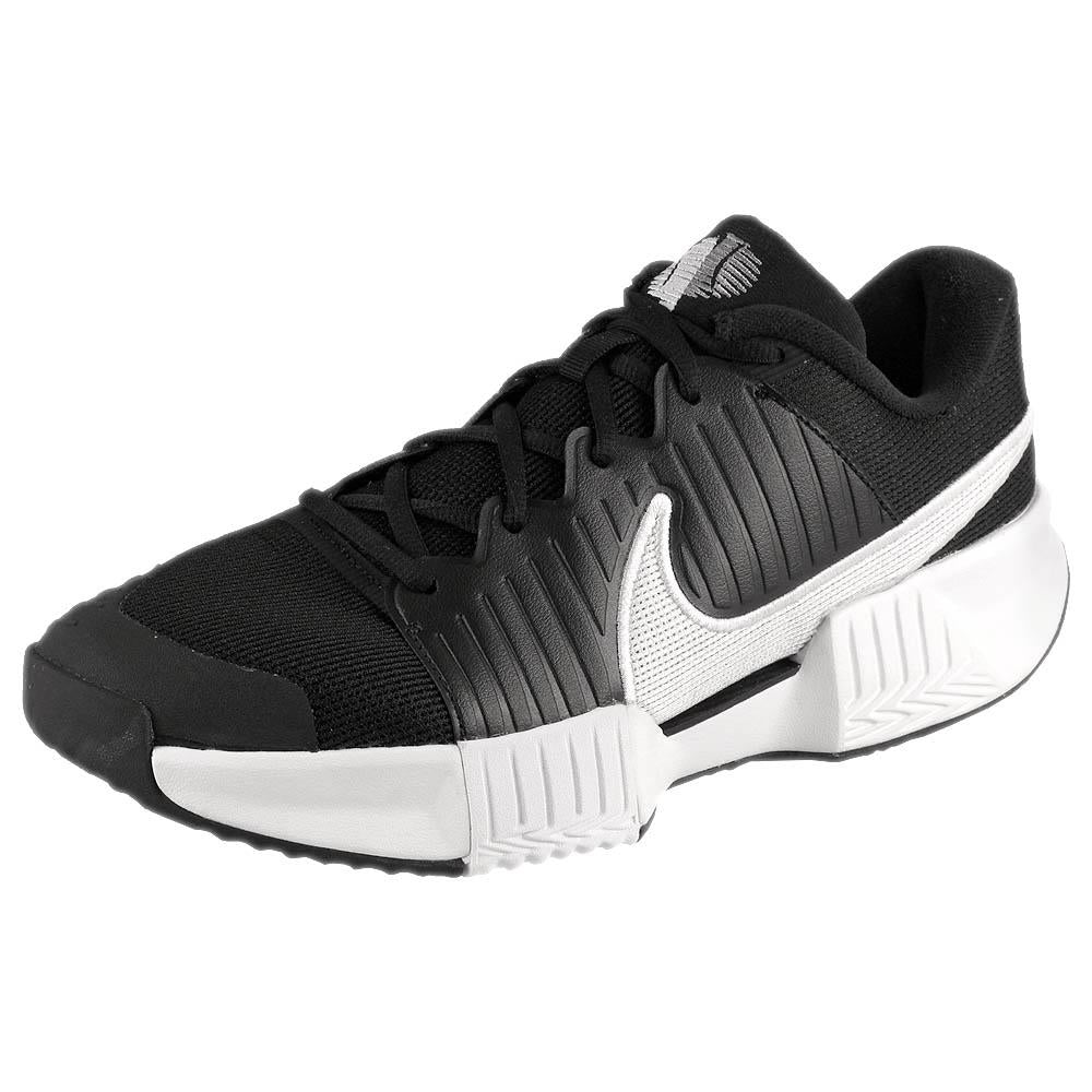 Nike Men's Air Zoom GP Challenge Pro Clay Black/White Tennis Shoes - Lightweight & Durable for Clay Court Performance