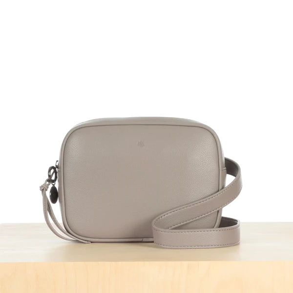 Stylish Taupe Pebble Belt Bag - Crossbody Fanny Pack for Women & Men - Perfect for Travel, Hiking, and Everyday Use