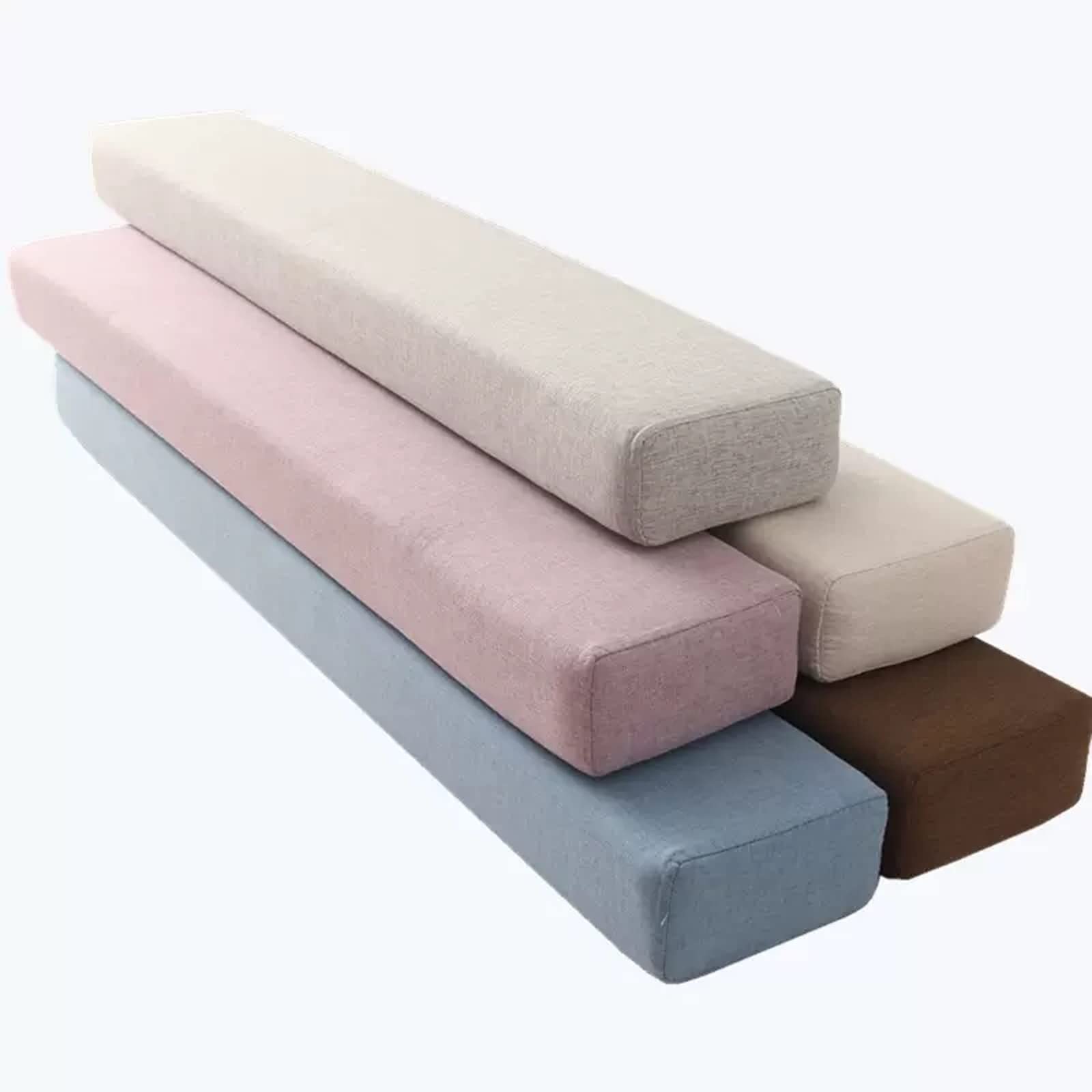 Custom Bed Gap Filler - Soft Comfy Mattress Bridge with Personalized Size | Thick Headboard Gap Filler & Sofa Armrest Support Cushion | Perfect for Twin/Queen/King Beds, Couches & Sectionals to Prevent Lost Items & Improve Comfort