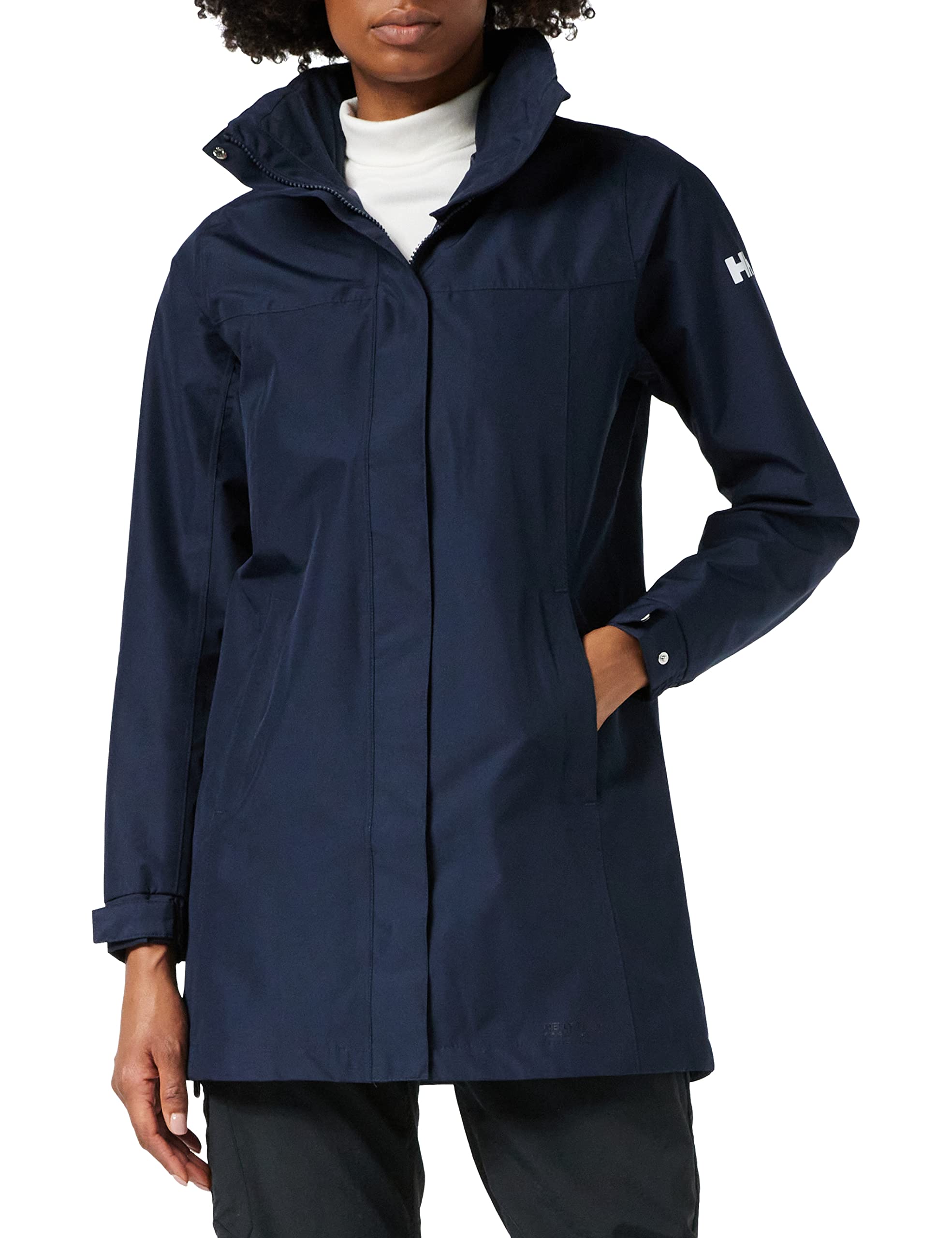 Helly-Hansen Women's Aden Long Coat - Waterproof Winter Jacket for Hiking, Skiing & Outdoor Activities | Windproof & Insulated Parka for Cold Weather