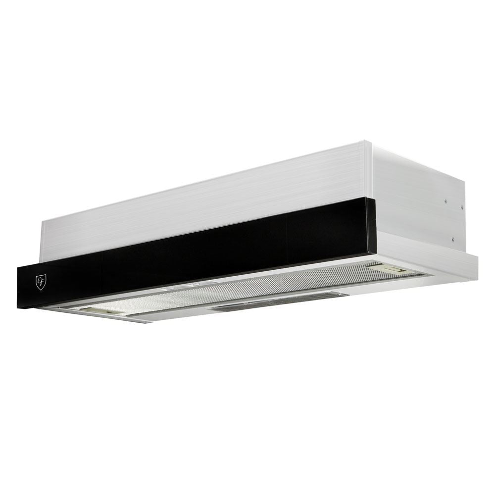 EF EFCH 9402 AL 90cm Stainless Steel Telescopic Range Hood - Powerful Ventilation for Kitchen, Restaurant & Home Cooking
