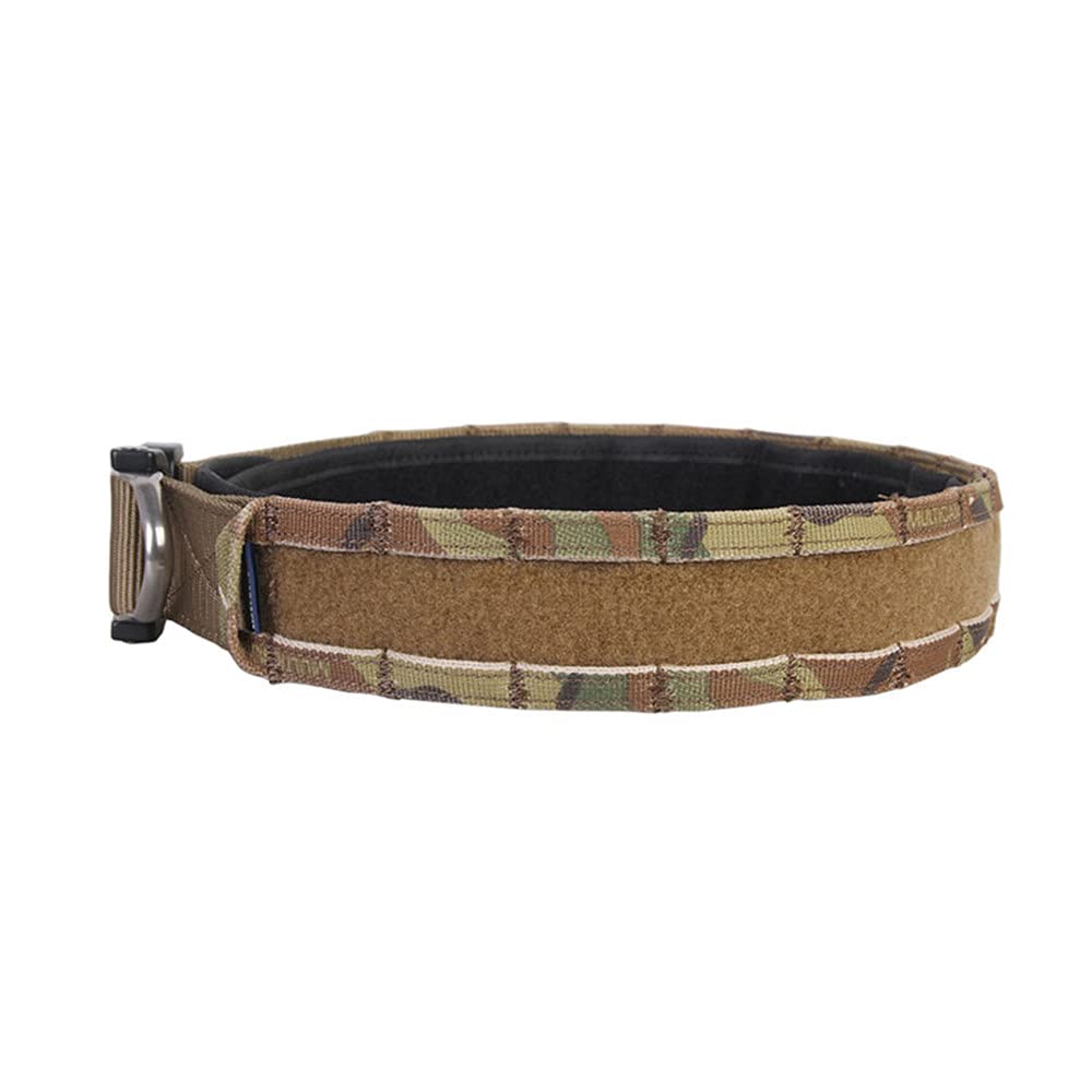 EMERSONGEAR Tactical Belt for Men - Heavy Duty Nylon Webbing Battle Belt with MOLLE System & Quick-Release Buckle - Perfect for Military, Airsoft, Hiking & Outdoor Adventures